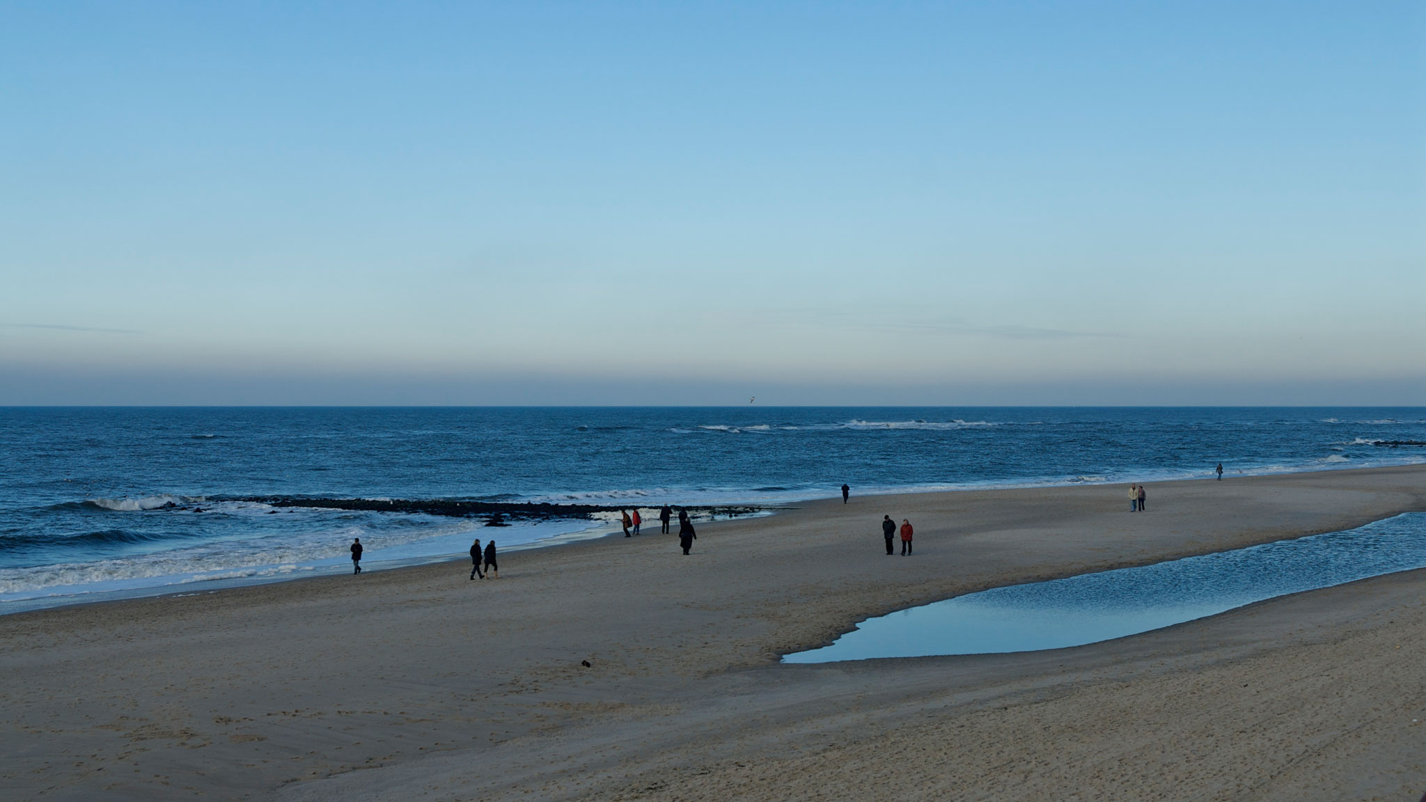 Blick über den Strand von Sylt