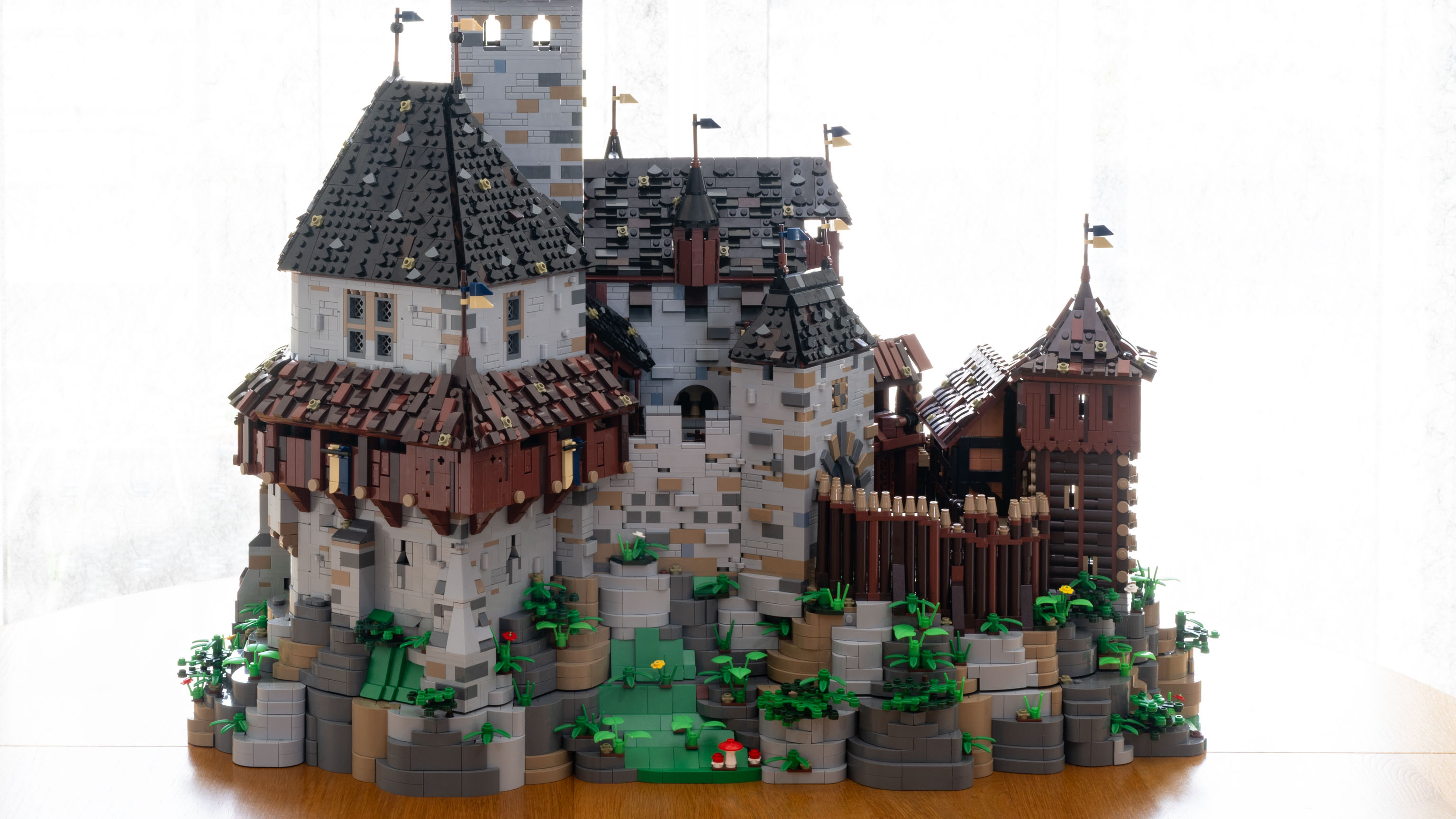 Burg Blaustein mit Hurde