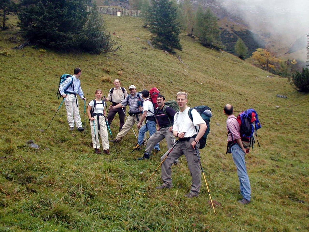 Bergwandern Karwendel 2002