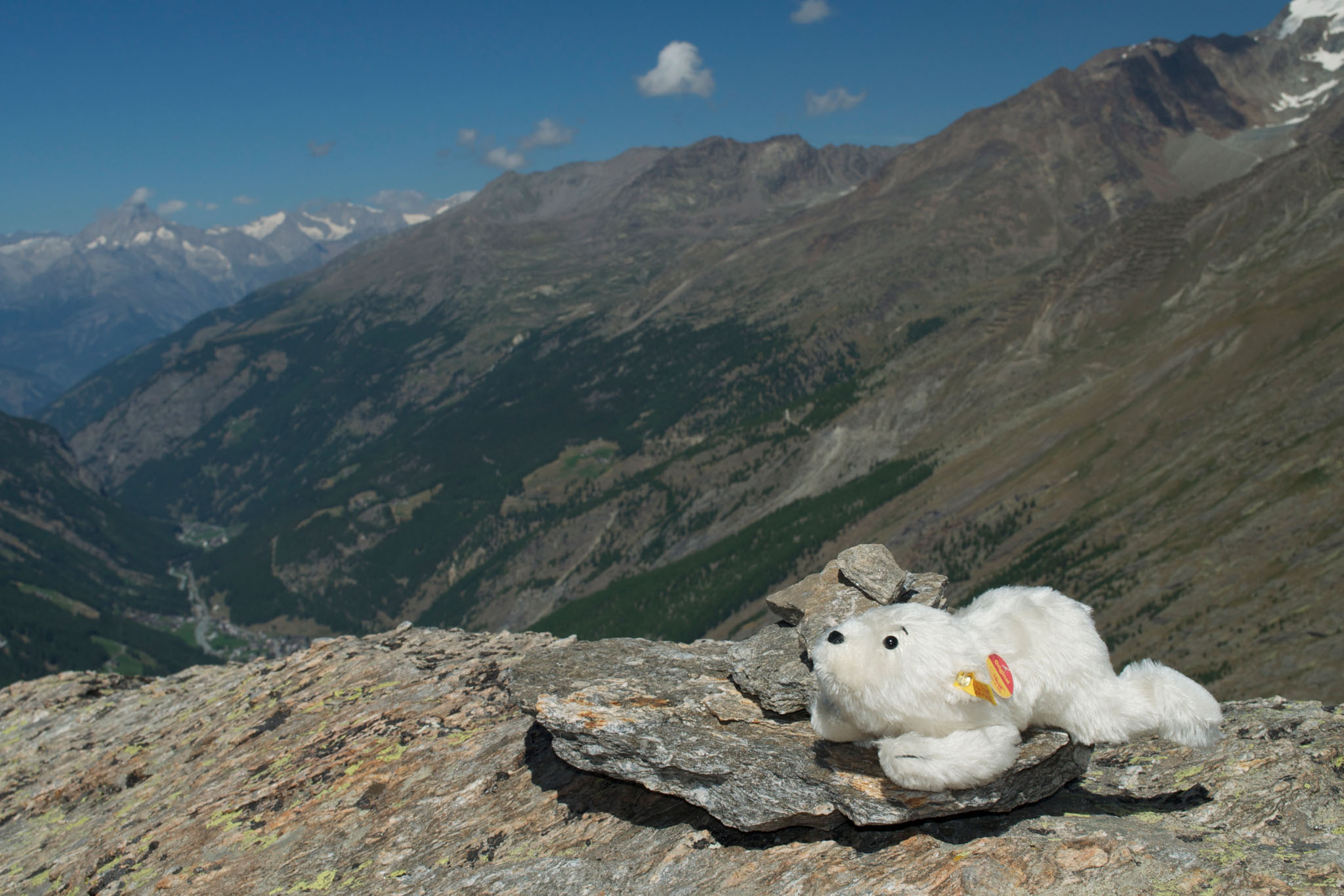 Lars beim Bergwandern