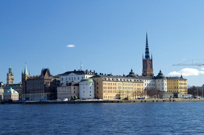 Blick auf Gamla Stan