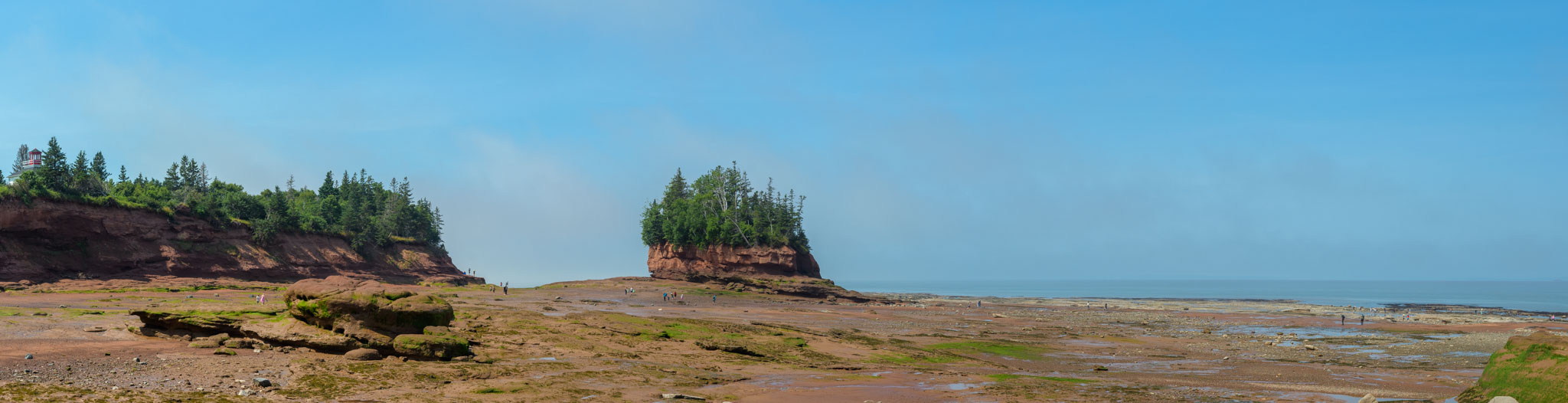 Burntcoat Head Park an der Cobequid Bay bei Niedrigwasser