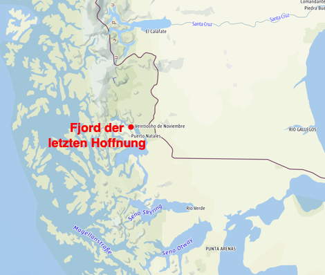 Landkarte 7 letzte Hoffnung